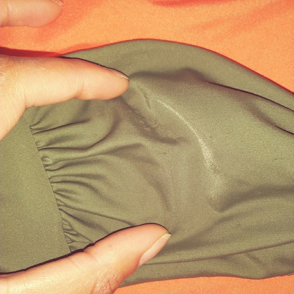 Victoria Secret strapless olive bikini top XS - Picture 5 of 5